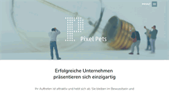 Desktop Screenshot of pixelpets.de